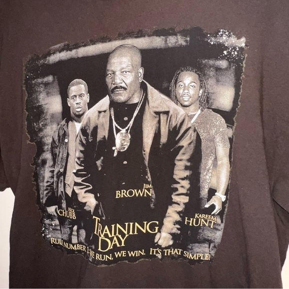 Cleveland Browns Training Day T-shirt Jim Brown Nick Chubb Kareem Hunt Size XL - Picture 2 of 7